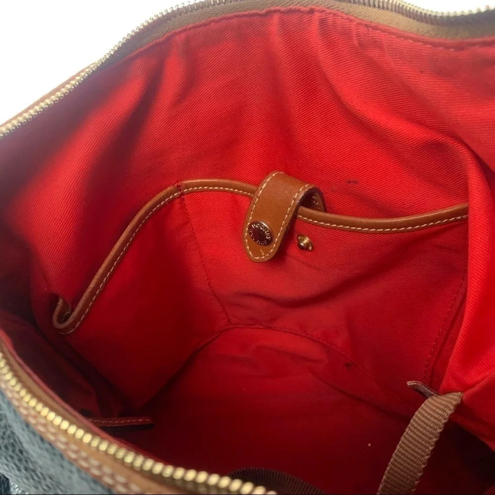 Dooney & Bourke Pebble Grain Hobo Bag in Black‎